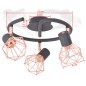 vidaXL Deckenstrahler mit 3 LED-Glühlampen 12 W vidaXL Deckenstrahler mit 3 LED-Glühlampen 12 W