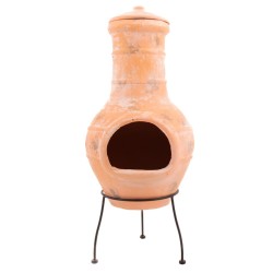 RedFire Garten-/Terrassen-Kamin Star Flower Ton Strohfarben 86037