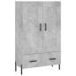 vidaXL Highboard Betongrau 69,5x31x115 cm Holzwerkstoff vidaXL Highboard Betongrau 69,5x31x115 cm Holzwerkstoff