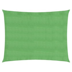 vidaXL Sonnensegel 160 g/m² Hellgrün 3,5x4,5 m HDPE