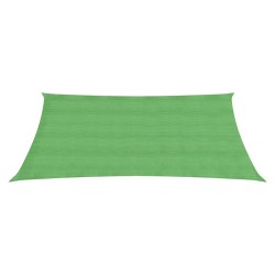 vidaXL Sonnensegel 160 g/m² Hellgrün 3,5x4,5 m HDPE