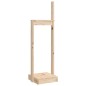 vidaXL Kaminholzhalter 33,5x30x110 cm Massivholz Kiefer vidaXL Kaminholzhalter 33,5x30x110 cm Massivholz Kiefer