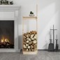 vidaXL Kaminholzhalter 33,5x30x110 cm Massivholz Kiefer vidaXL Kaminholzhalter 33,5x30x110 cm Massivholz Kiefer