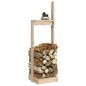 vidaXL Kaminholzhalter 33,5x30x110 cm Massivholz Kiefer vidaXL Kaminholzhalter 33,5x30x110 cm Massivholz Kiefer