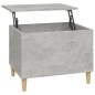 vidaXL Couchtisch Betongrau 60x44,5x45 cm Holzwerkstoff vidaXL Couchtisch Betongrau 60x44,5x45 cm Holzwerkstoff