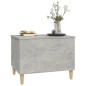 vidaXL Couchtisch Betongrau 60x44,5x45 cm Holzwerkstoff vidaXL Couchtisch Betongrau 60x44,5x45 cm Holzwerkstoff