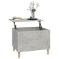 vidaXL Couchtisch Betongrau 60x44,5x45 cm Holzwerkstoff vidaXL Couchtisch Betongrau 60x44,5x45 cm Holzwerkstoff