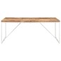 vidaXL Esstisch 180x90x76 cm Akazie und Mango Massivholz vidaXL Esstisch 180x90x76 cm Akazie und Mango Massivholz