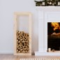 vidaXL Kaminholzregal 41x25x100 cm Massivholz Kiefer vidaXL Kaminholzregal 41x25x100 cm Massivholz Kiefer