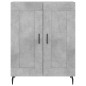 vidaXL Sideboard Betongrau 69,5x34x90 cm Holzwerkstoff vidaXL Sideboard Betongrau 69,5x34x90 cm Holzwerkstoff