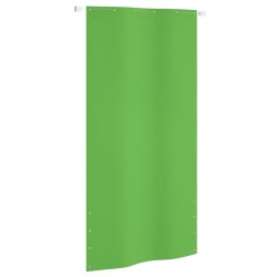 vidaXL Balkon-Sichtschutz Hellgrün 120x240 cm Oxford-Gewebe