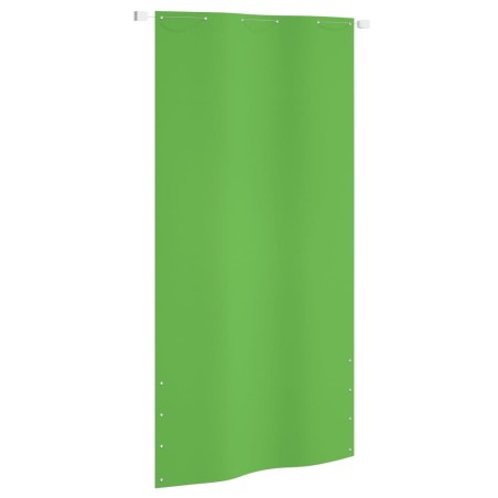 vidaXL Balkon-Sichtschutz Hellgrün 120x240 cm Oxford-Gewebe