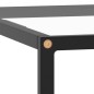 vidaXL Couchtisch Schwarz mit Hartglas 60x60x35 cm vidaXL Couchtisch Schwarz mit Hartglas 60x60x35 cm