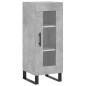 vidaXL Sideboard Betongrau 34,5x34x90 cm Holzwerkstoff vidaXL Sideboard Betongrau 34,5x34x90 cm Holzwerkstoff