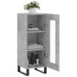 vidaXL Sideboard Betongrau 34,5x34x90 cm Holzwerkstoff vidaXL Sideboard Betongrau 34,5x34x90 cm Holzwerkstoff