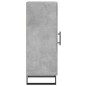 vidaXL Sideboard Betongrau 34,5x34x90 cm Holzwerkstoff vidaXL Sideboard Betongrau 34,5x34x90 cm Holzwerkstoff
