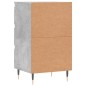 vidaXL Sideboard Betongrau 40x35x70 cm Holzwerkstoff vidaXL Sideboard Betongrau 40x35x70 cm Holzwerkstoff