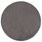 vidaXL Teppich 80 cm Kunstkaninchenfell Dunkelgrau vidaXL Teppich 80 cm Kunstkaninchenfell Dunkelgrau