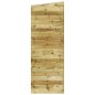 vidaXL Strandkorb mit Schublade 112x60x168 cm Massivholz Kiefer vidaXL Strandkorb mit Schublade 112x60x168 cm Massivholz Kiefer