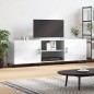 vidaXL TV-Schrank Hochglanz-Weiß 150x30x50 cm Holzwerkstoff vidaXL TV-Schrank Hochglanz-Weiß 150x30x50 cm Holzwerkstoff