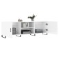 vidaXL TV-Schrank Hochglanz-Weiß 150x30x50 cm Holzwerkstoff vidaXL TV-Schrank Hochglanz-Weiß 150x30x50 cm Holzwerkstoff