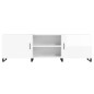 vidaXL TV-Schrank Hochglanz-Weiß 150x30x50 cm Holzwerkstoff vidaXL TV-Schrank Hochglanz-Weiß 150x30x50 cm Holzwerkstoff