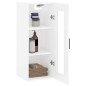 vidaXL Wandschrank Hochglanz-Weiß 34,5x34x90 cm vidaXL Wandschrank Hochglanz-Weiß 34,5x34x90 cm