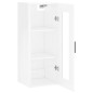 vidaXL Wandschrank Hochglanz-Weiß 34,5x34x90 cm vidaXL Wandschrank Hochglanz-Weiß 34,5x34x90 cm