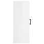 vidaXL Wandschrank Hochglanz-Weiß 34,5x34x90 cm vidaXL Wandschrank Hochglanz-Weiß 34,5x34x90 cm