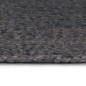 vidaXL Teppich Handgefertigt Jute Rund 210 cm Dunkelgrau vidaXL Teppich Handgefertigt Jute Rund 210 cm Dunkelgrau