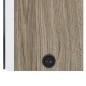 vidaXL LED-Bad-Spiegelschrank Weiß und Eichen-Optik 62x14x60 cm vidaXL LED-Bad-Spiegelschrank Weiß und Eichen-Optik 62x14x60 cm