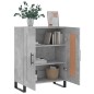 vidaXL Sideboard Betongrau 69,5x34x90 cm Holzwerkstoff vidaXL Sideboard Betongrau 69,5x34x90 cm Holzwerkstoff