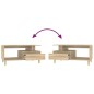vidaXL Couchtisch Sonoma-Eiche 90x49x45 cm Holzwerkstoff vidaXL Couchtisch Sonoma-Eiche 90x49x45 cm Holzwerkstoff