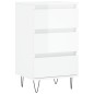 vidaXL Sideboard Hochglanz-Weiß 40x35x70 cm Holzwerkstoff vidaXL Sideboard Hochglanz-Weiß 40x35x70 cm Holzwerkstoff