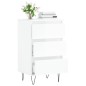 vidaXL Sideboard Hochglanz-Weiß 40x35x70 cm Holzwerkstoff vidaXL Sideboard Hochglanz-Weiß 40x35x70 cm Holzwerkstoff