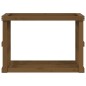 vidaXL Outdoor-Kaminholzregal Honigbraun 108x52x74 cm Massivholz vidaXL Outdoor-Kaminholzregal Honigbraun 108x52x74 cm Massivholz
