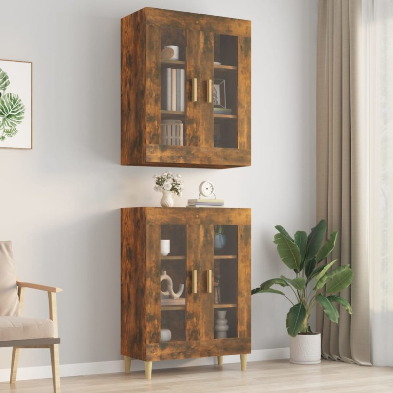 vidaXL Hängeschrank Räuchereiche 69,5x34x90 cm vidaXL Hängeschrank Räuchereiche 69,5x34x90 cm