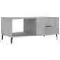 vidaXL Couchtisch Betongrau 90x50x40 cm Holzwerkstoff vidaXL Couchtisch Betongrau 90x50x40 cm Holzwerkstoff