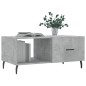vidaXL Couchtisch Betongrau 90x50x40 cm Holzwerkstoff vidaXL Couchtisch Betongrau 90x50x40 cm Holzwerkstoff