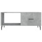 vidaXL Couchtisch Betongrau 90x50x40 cm Holzwerkstoff vidaXL Couchtisch Betongrau 90x50x40 cm Holzwerkstoff