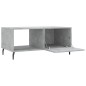 vidaXL Couchtisch Betongrau 90x50x40 cm Holzwerkstoff vidaXL Couchtisch Betongrau 90x50x40 cm Holzwerkstoff