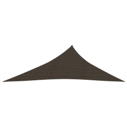 vidaXL Sonnensegel 160 g/m² Braun 4x5x6,8 m HDPE