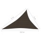 vidaXL Sonnensegel 160 g/m² Braun 4x5x6,8 m HDPE vidaXL Sonnensegel 160 g/m² Braun 4x5x6,8 m HDPE