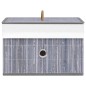 vidaXL Bambus Aufbewahrungsboxen 4 Stk. Grau vidaXL Bambus Aufbewahrungsboxen 4 Stk. Grau