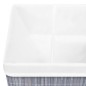 vidaXL Bambus Aufbewahrungsboxen 4 Stk. Grau vidaXL Bambus Aufbewahrungsboxen 4 Stk. Grau