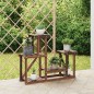 vidaXL Blumenständer 90x25x73,5 cm Massivholz Tanne vidaXL Blumenständer 90x25x73,5 cm Massivholz Tanne
