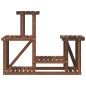 vidaXL Blumenständer 90x25x73,5 cm Massivholz Tanne vidaXL Blumenständer 90x25x73,5 cm Massivholz Tanne