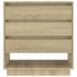 vidaXL Sideboard Sonoma-Eiche 70x41x75 cm Holzwerkstoff vidaXL Sideboard Sonoma-Eiche 70x41x75 cm Holzwerkstoff