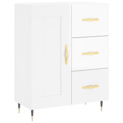 vidaXL Sideboard Hochglanz-Weiß 69,5x34x90 cm Holzwerkstoff
