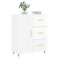 vidaXL Sideboard Hochglanz-Weiß 69,5x34x90 cm Holzwerkstoff vidaXL Sideboard Hochglanz-Weiß 69,5x34x90 cm Holzwerkstoff